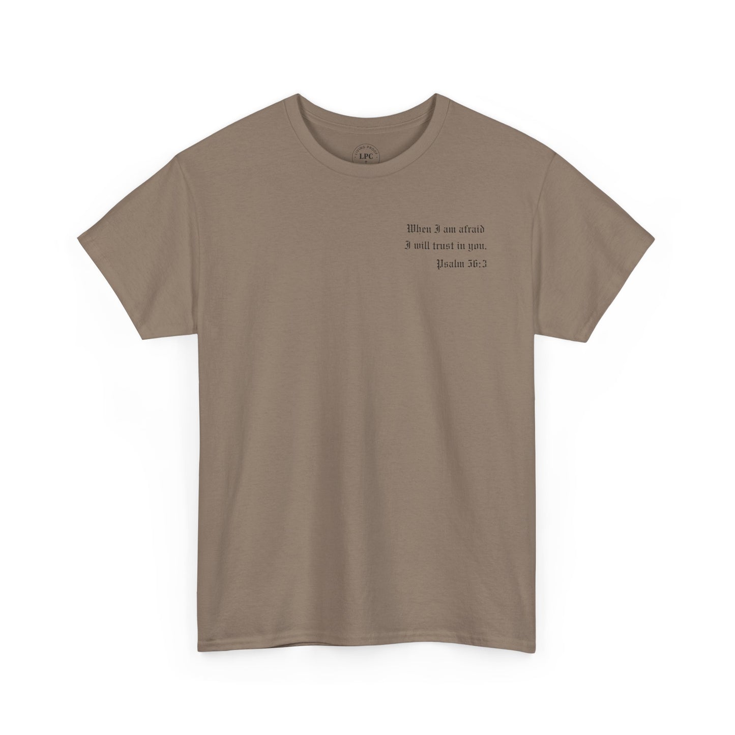 "Do Not Be Afraid" Heavy Cotton Tee